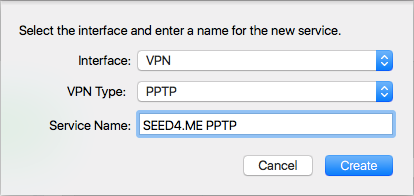 How to setup PPTP VPN on Mac OS - Step 4